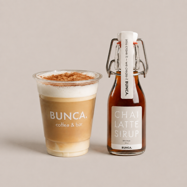 Chai Sirup, Merchandise von Bunca Coffee