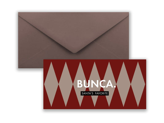 BUNCA. Gutschein Christmas