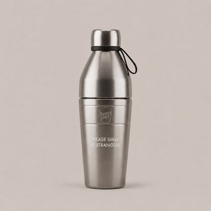 Helix Chrome Bottle