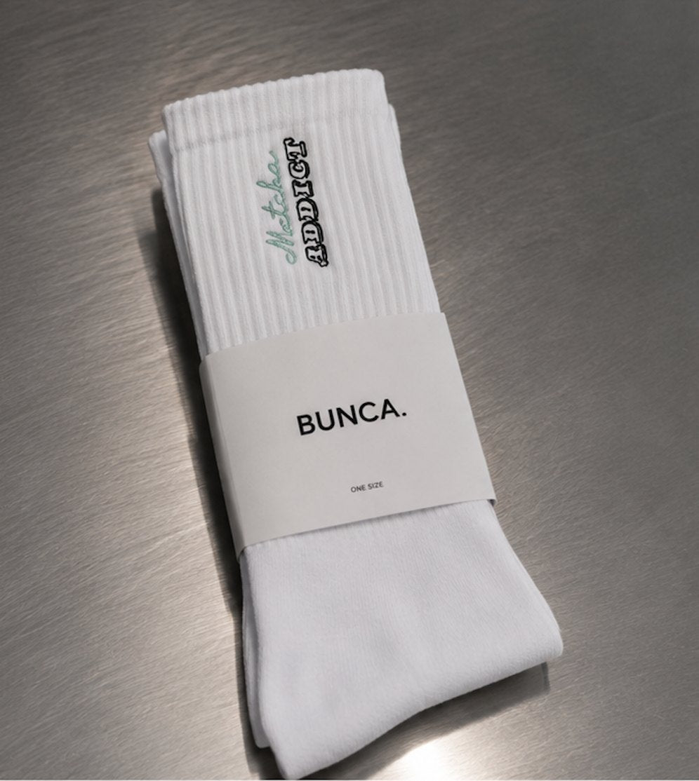 Matcha Addict Socks
